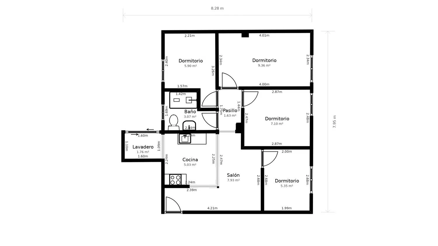 Piso en Noroeste - Foto 26