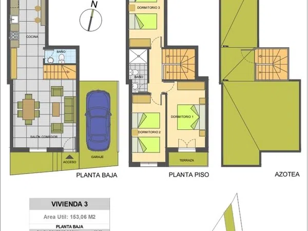 Chalet adosado en Sol, 3 - Foto 3