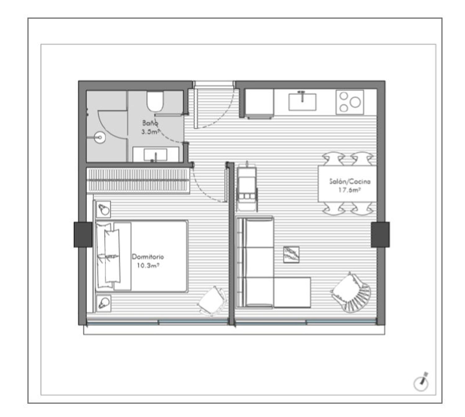 Estudio en calle de Javier Ferrero, 9 -13 - Foto 13