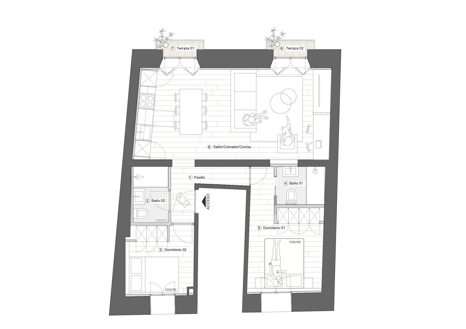 Piso en calle de la Cava Baja - Foto 30