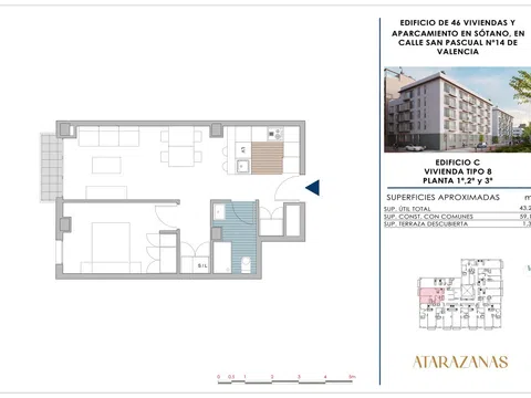 Piso en calle Vicente Brull, 7