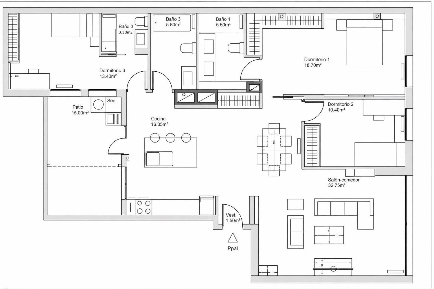 Piso en calle del Doctor Esquerdo, 114 - Foto 1