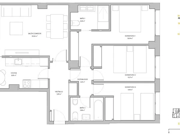 Piso en calle de Juan Esplandiú, 21 - Foto 18