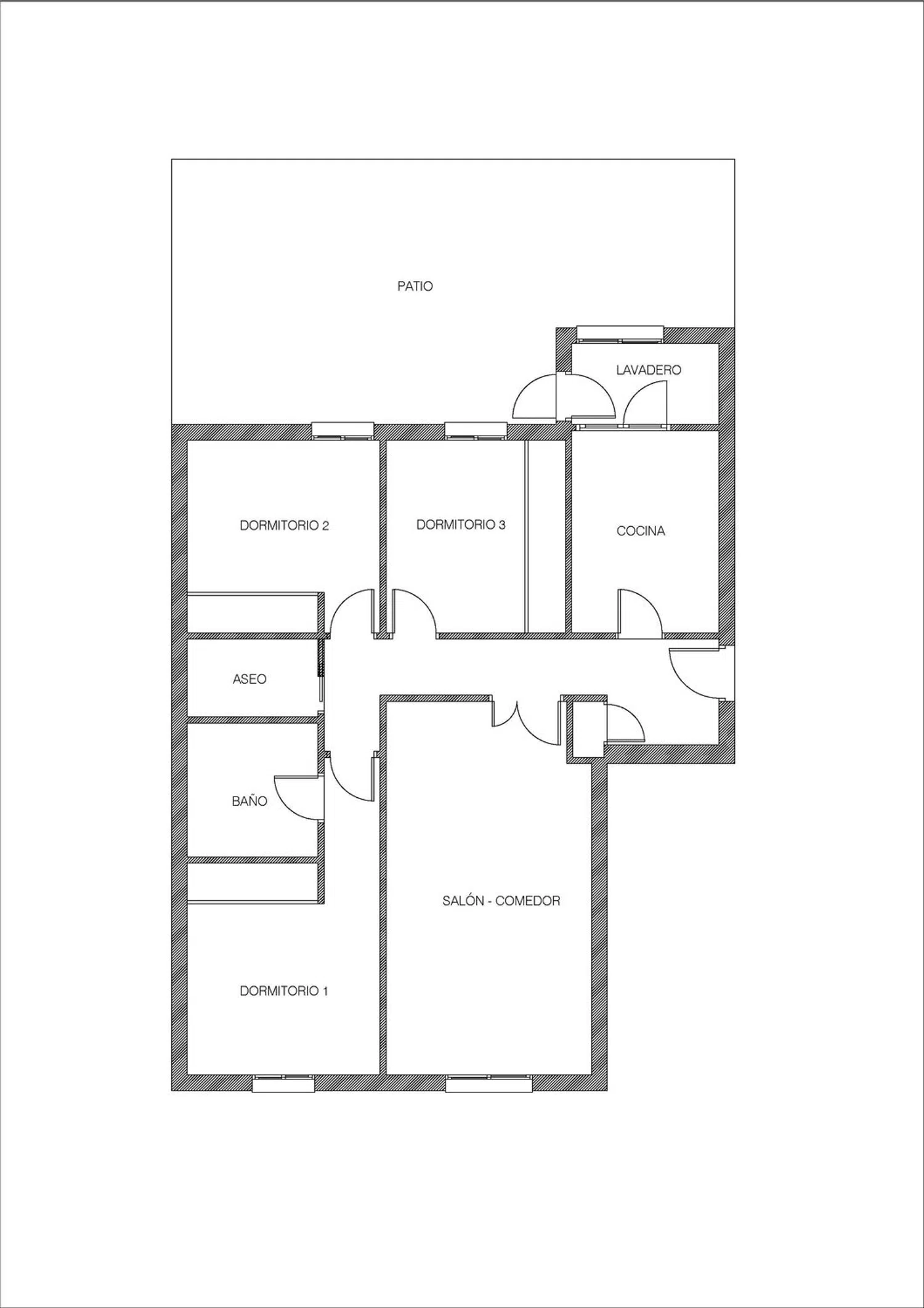 Piso en avenida de la Cruz del Campo, 15 - Foto 1