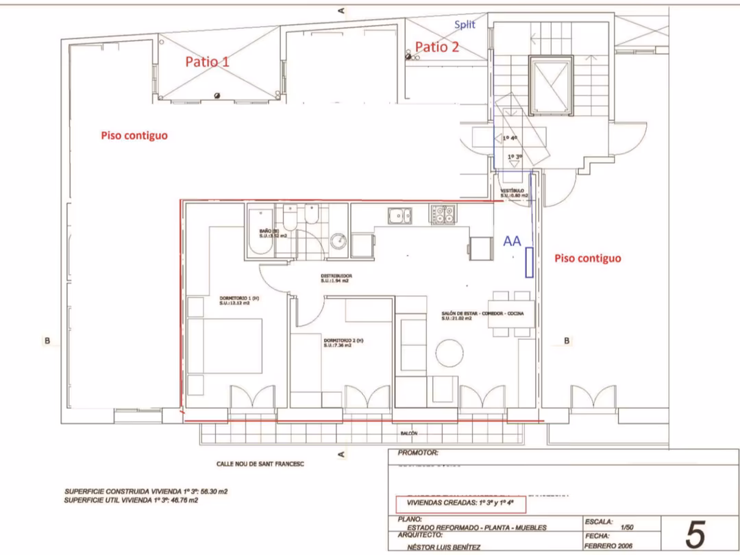 Piso en  Carrer Nou de Sant Francesc 5