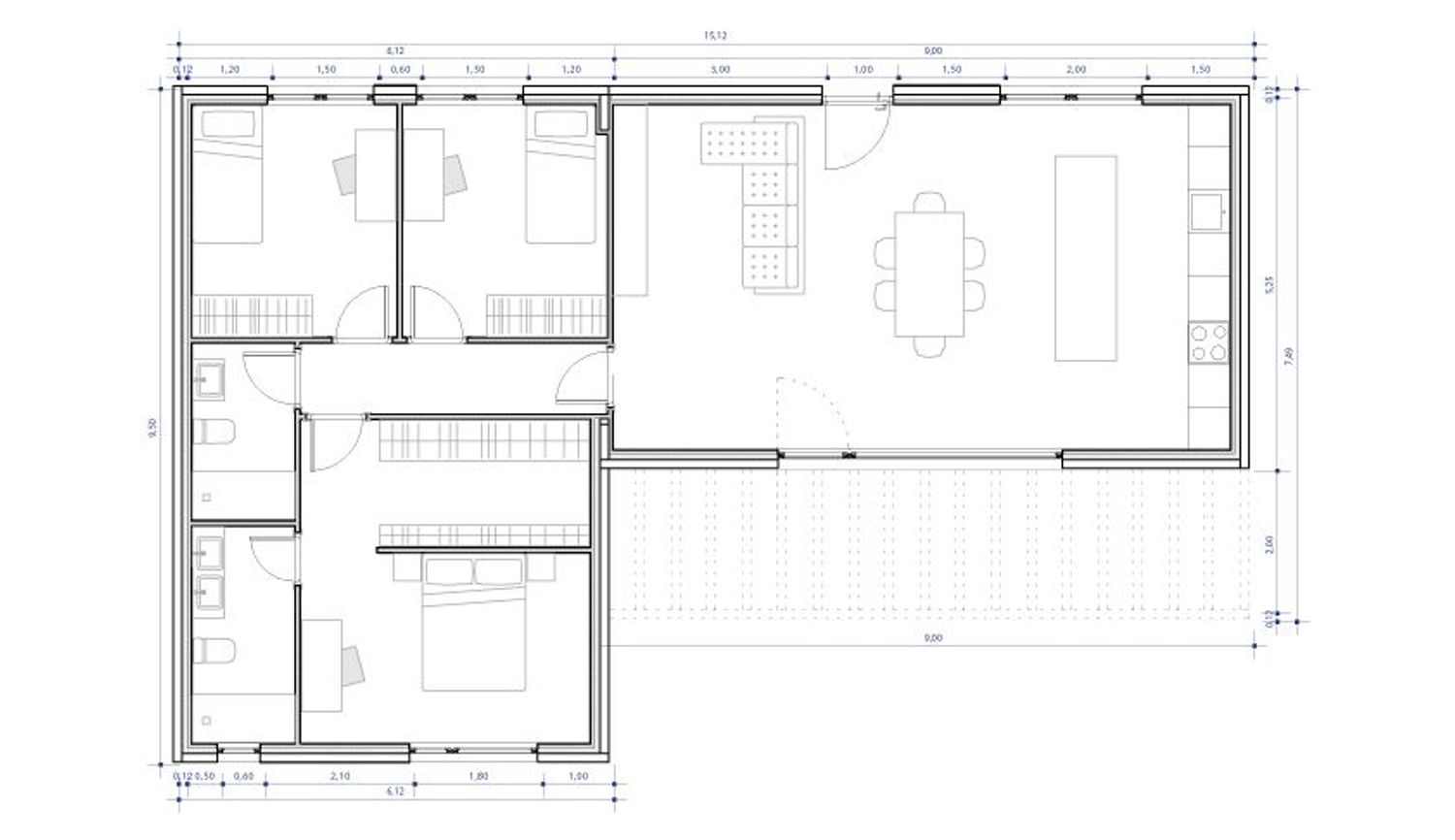 Casa independiente en C. Duero, 1 - Foto 7