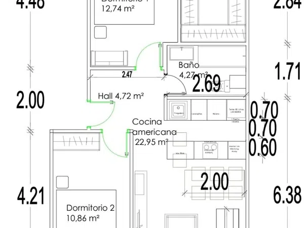 Piso en calle de Urzáiz, 86 - Foto 8