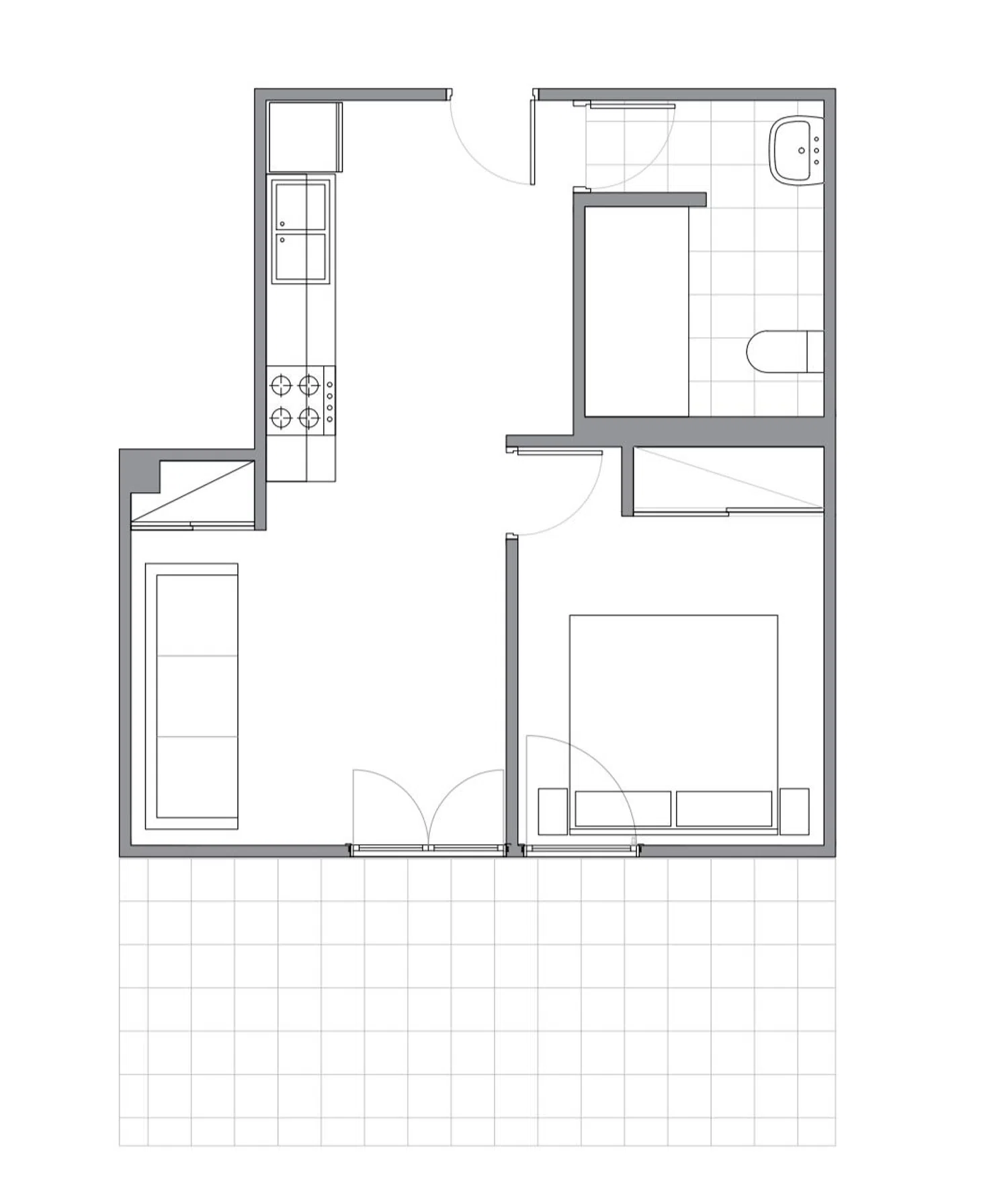Estudio en calle Federico García Lorca, 11 - Foto 1