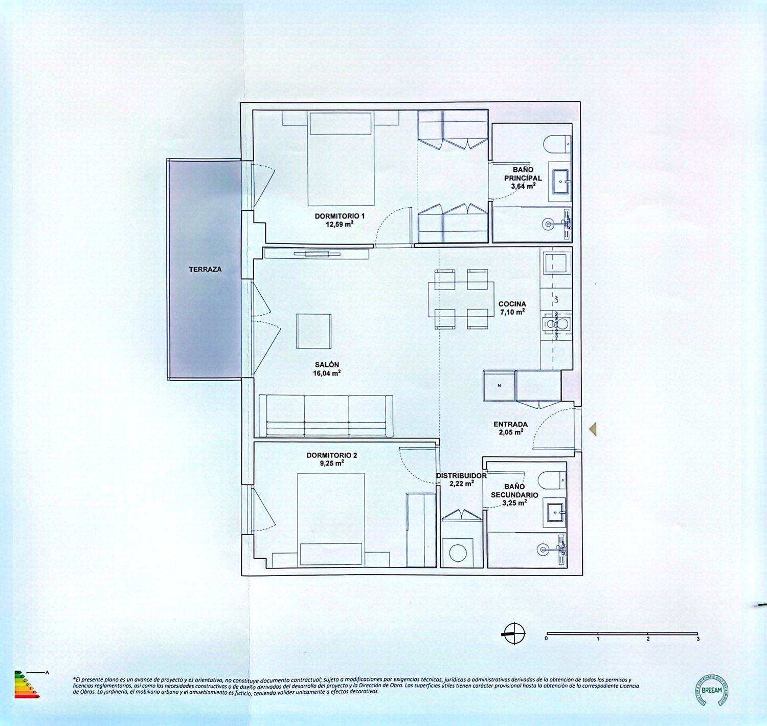 Piso en Calle Ingeniero Juan Chastang Marín, 4, Valdeolleros - Zumbacón - Camping - Foto 16