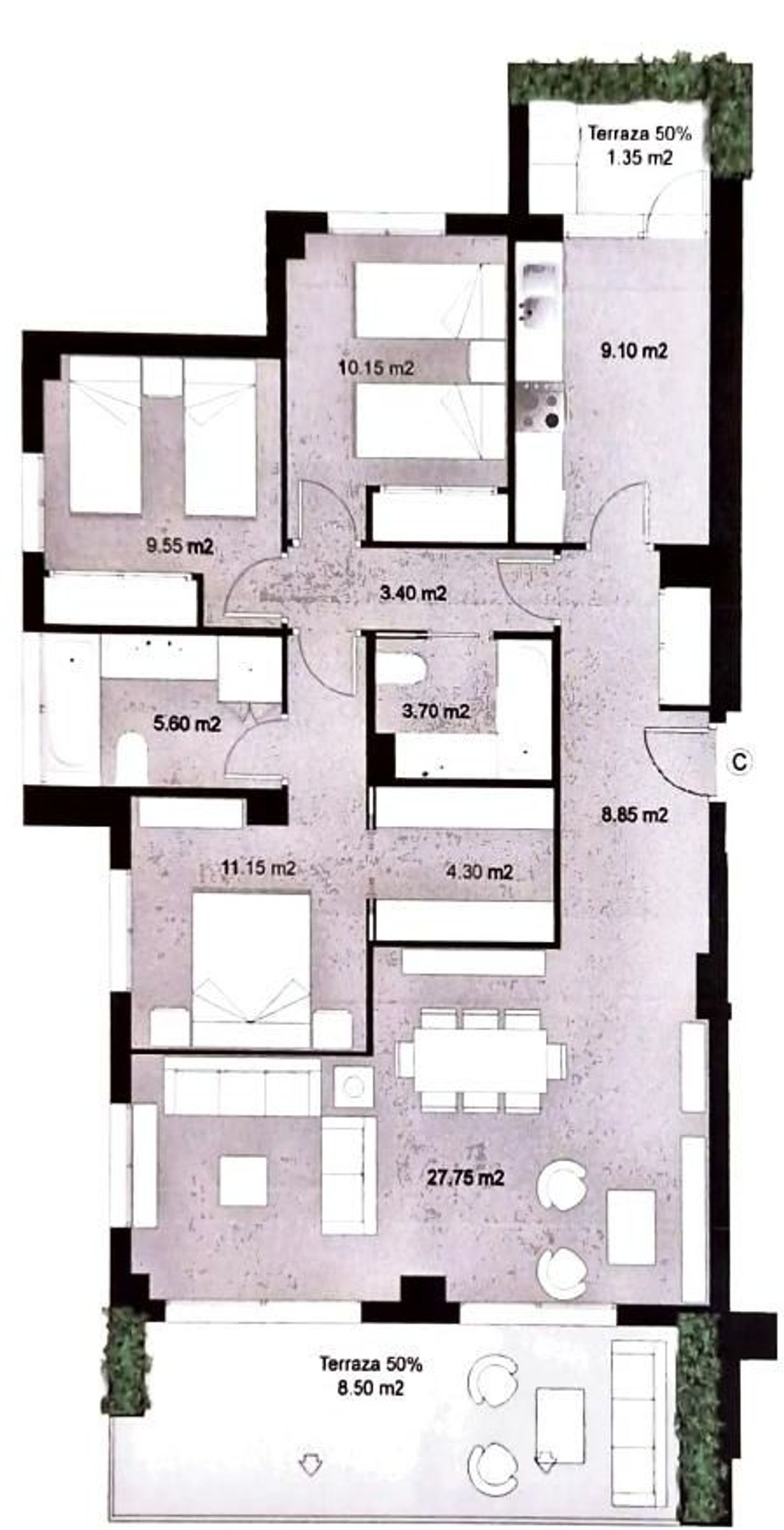Piso en Calle Nogal, 3, Calaburra - Chaparral, Calaburra - Chaparral - Foto 32