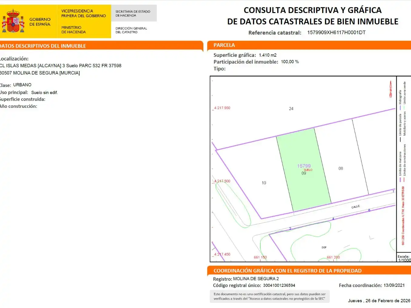 Terreno Residencial en  Calle Islas Medas 3 - Foto 5
