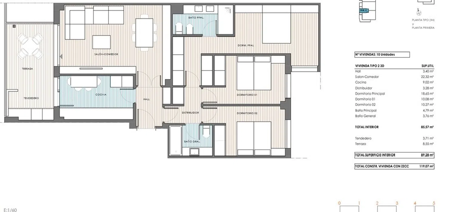 Piso en calle Oceano Indico, 1 - Foto 34