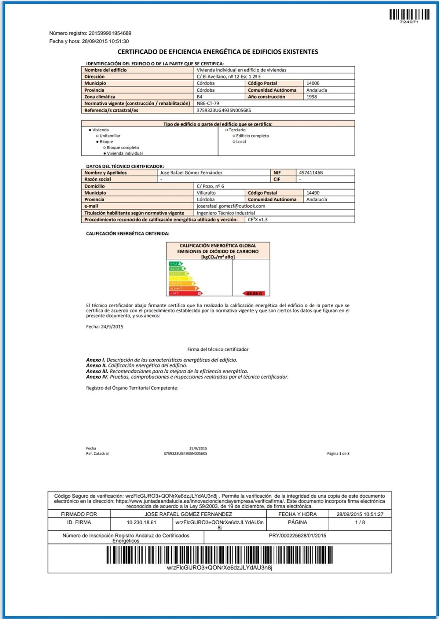 Piso en calle el Avellano, 12 - Foto 33
