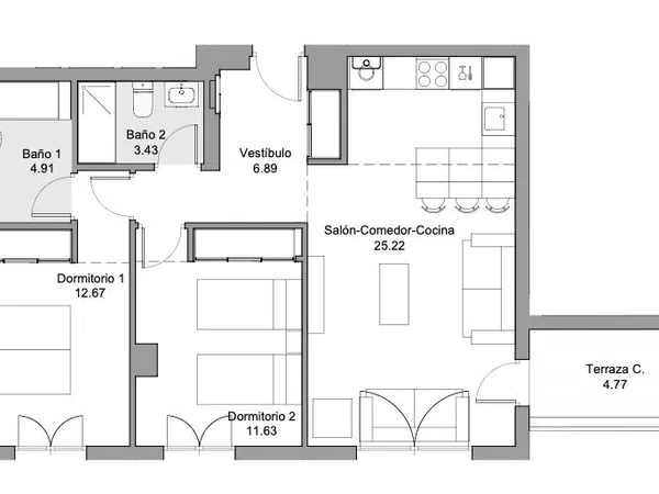 Piso en calle Vicenzo Bellini, 1 - Foto 11