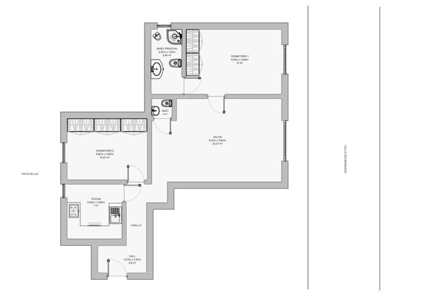 Piso en calle de Cea Bermúdez, 66 - Foto 34