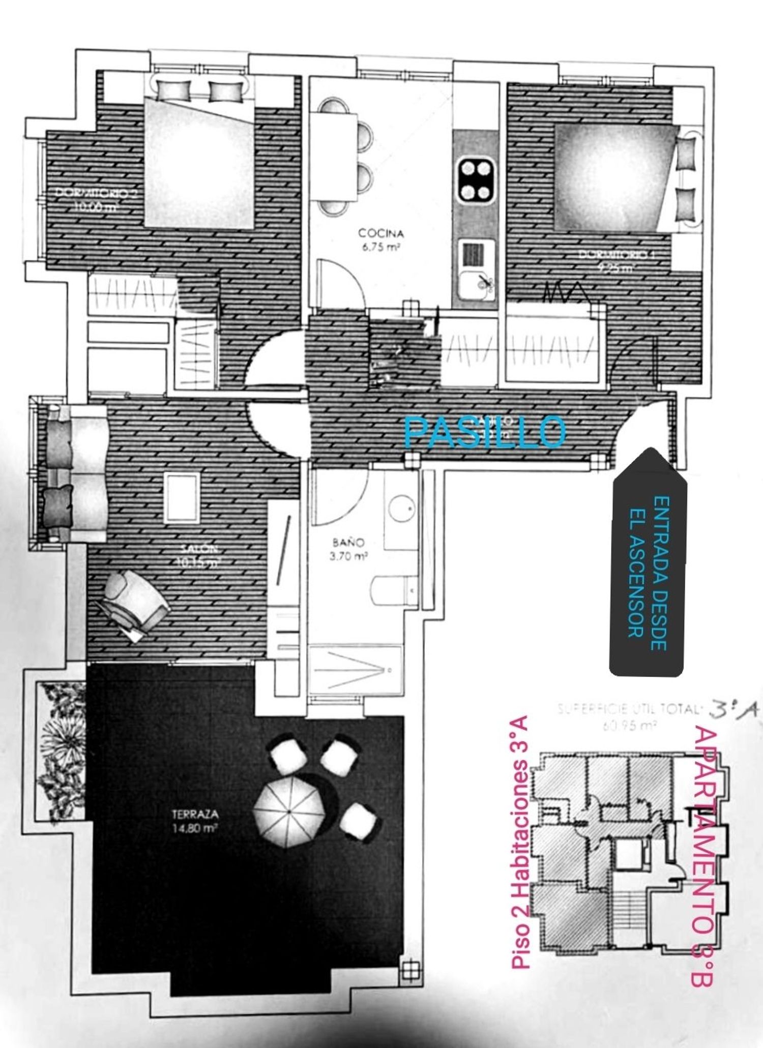 Ático en calle de Agastia, 124 - Foto 2