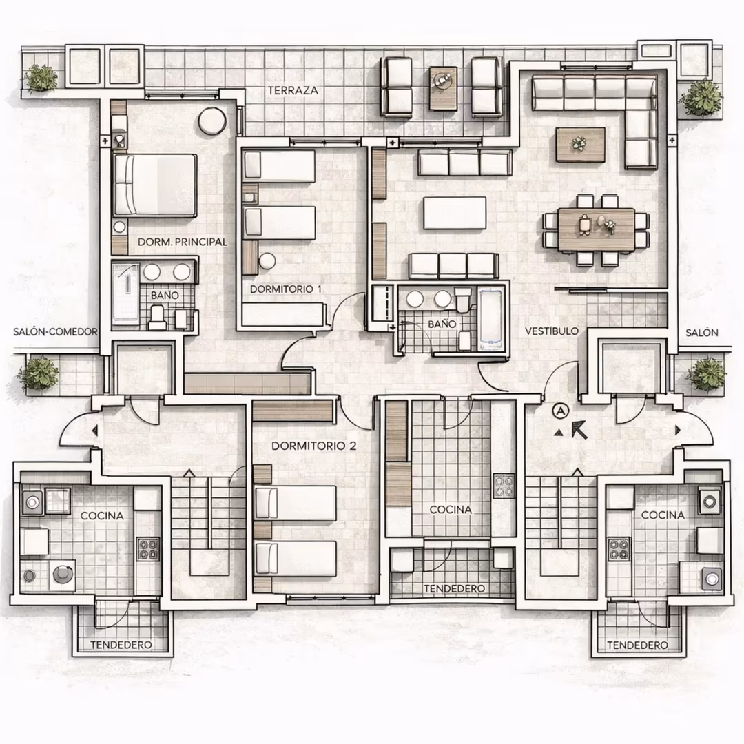 Piso en  Calle del Jazmín 59 - Foto 14