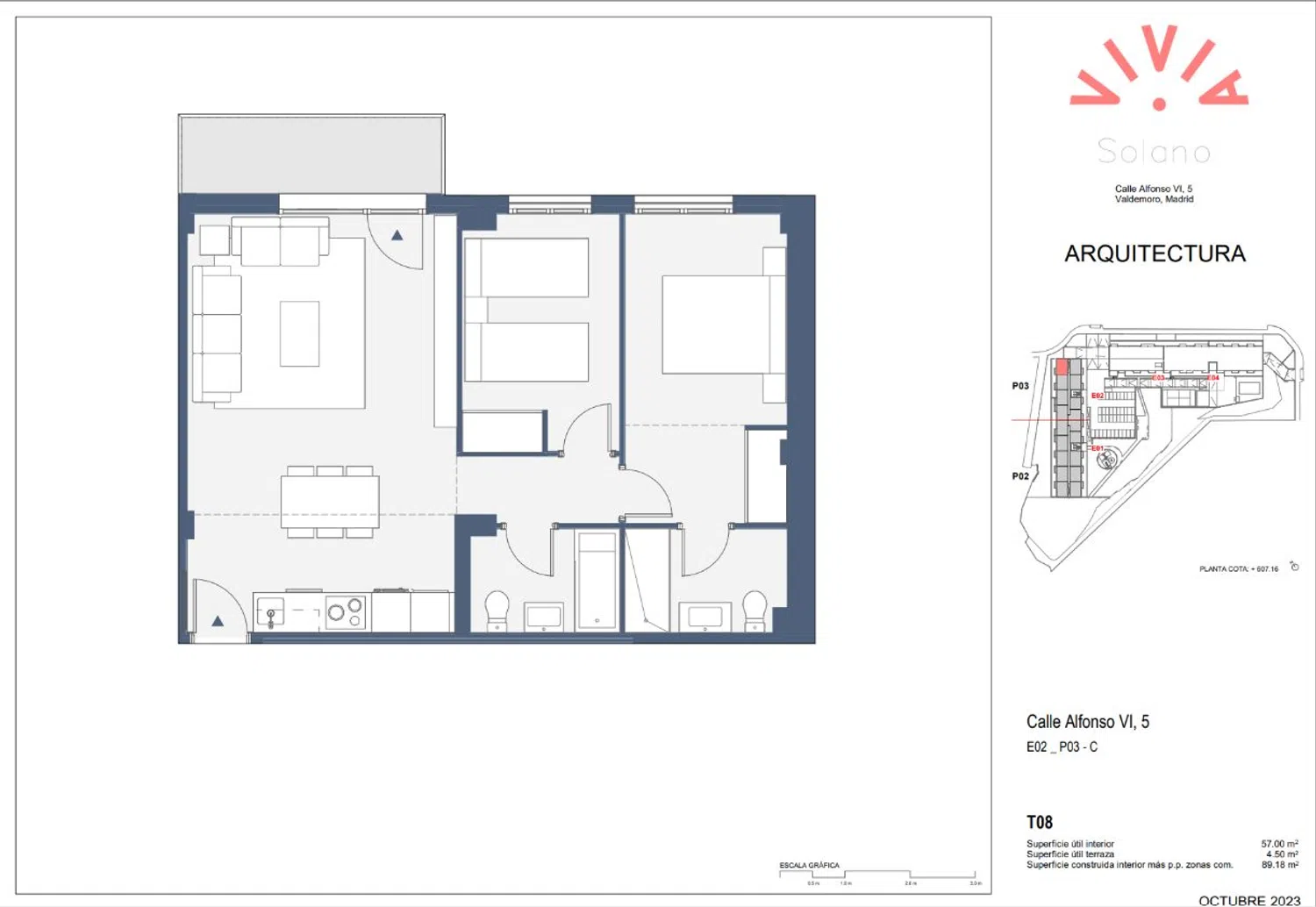 Piso en calle Alfonso VI - Foto 13