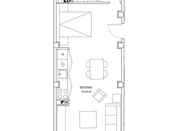 Estudio en calle Amador de los Ríos, 1 - Foto 15