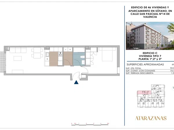 Piso en calle Vicente Brull, 7 - Foto 2