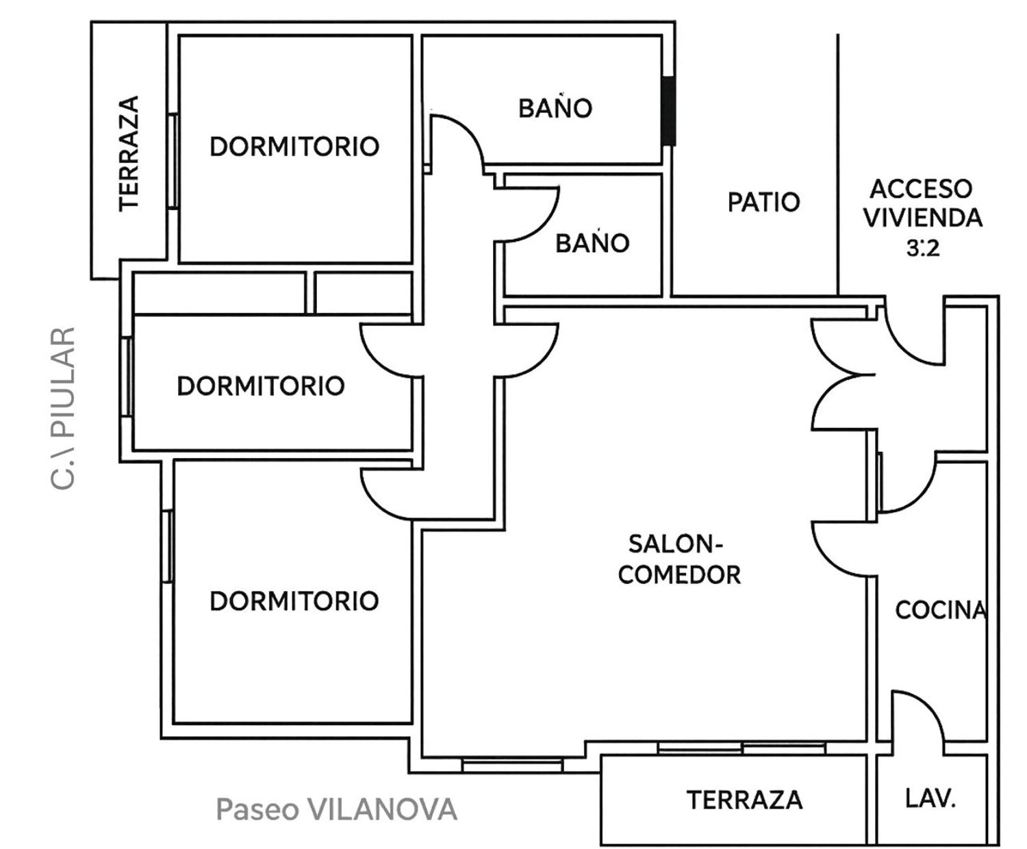 Piso en Paseo de Vilanova, 28, Santa Maria-Eixample-Sud Sumella, Santa Maria-Eixample-Sud Sumella - Foto 15