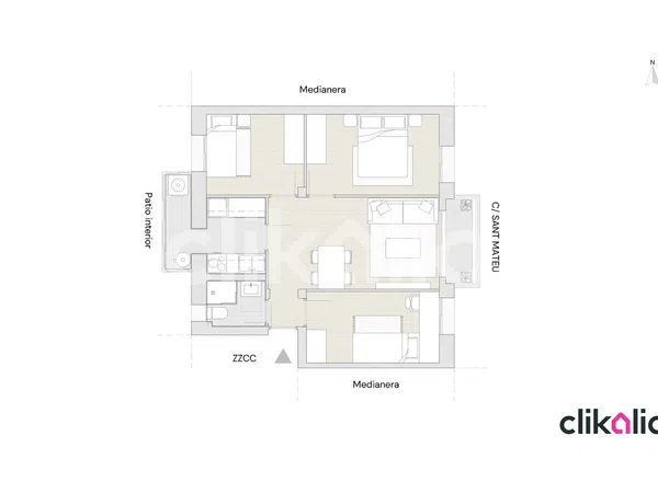 Piso en calle de Sant Mateu - Foto 17