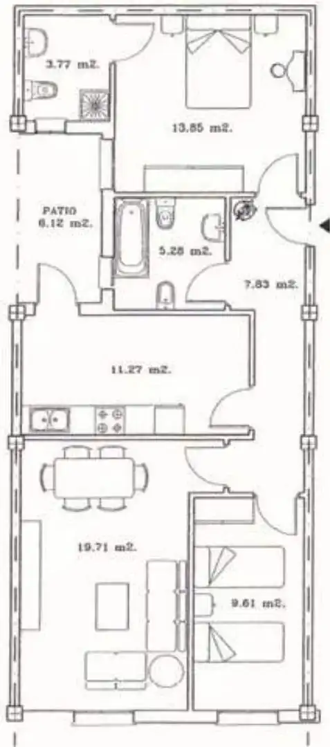 Apartamento en centro - Foto 2