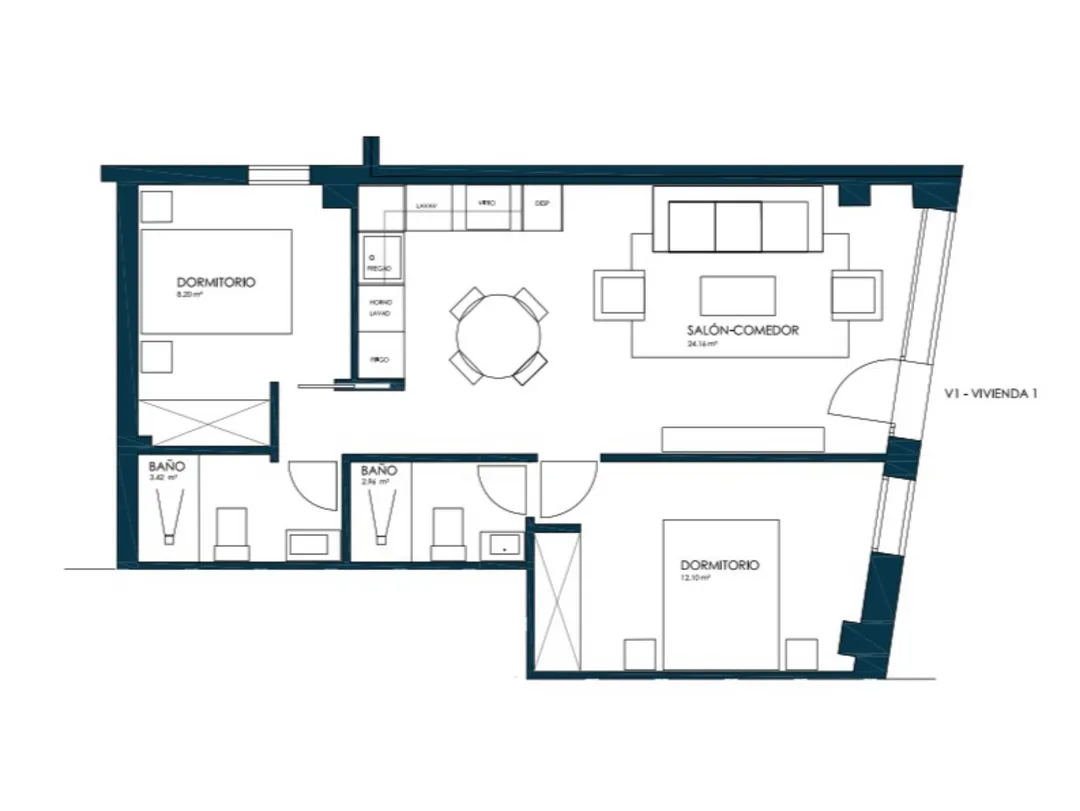 Planta baja en  Calle Muñoz Torrero Nº2 - Foto 12