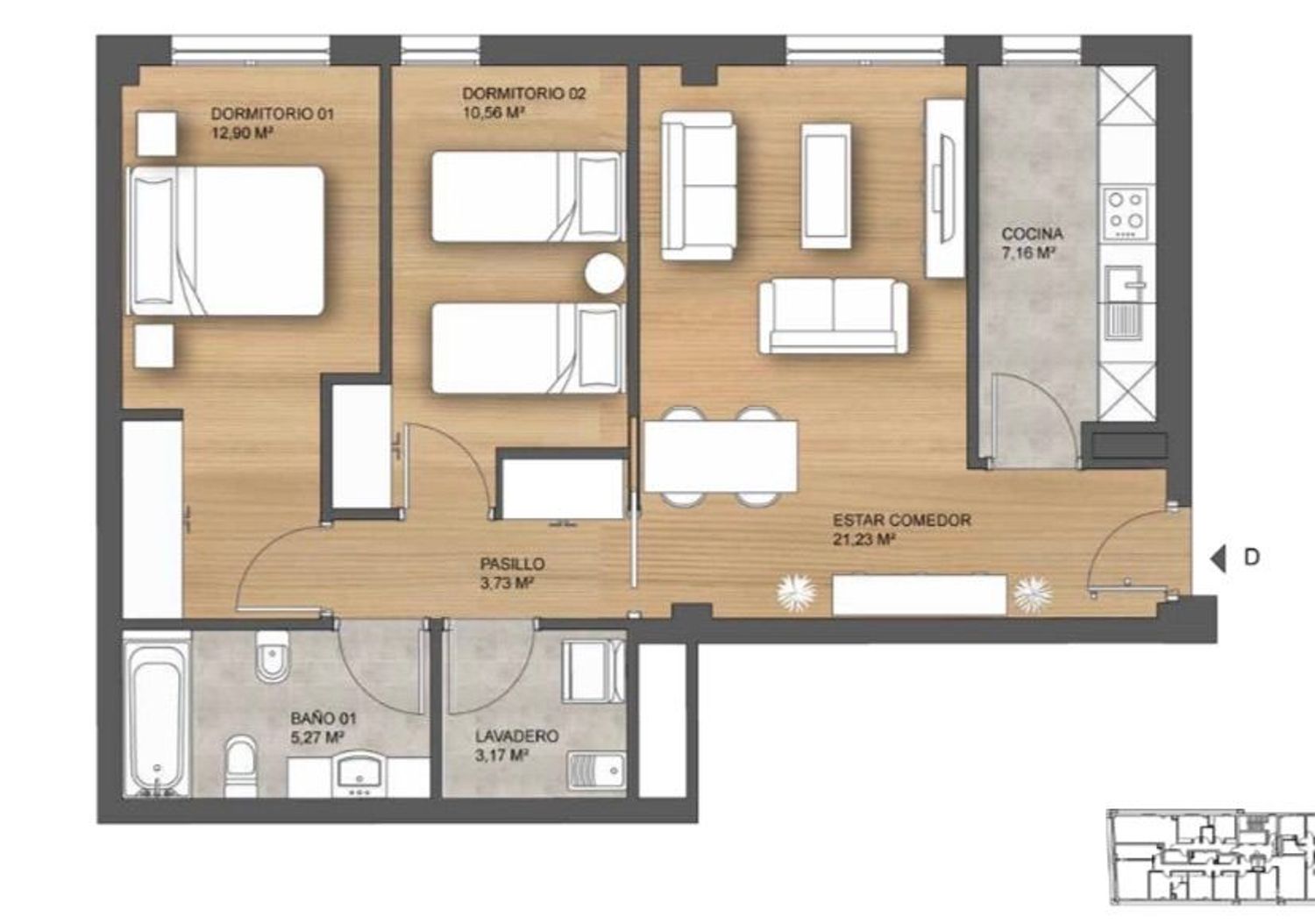 Piso en avenida de Antón Fraguas, 5 - Foto 2