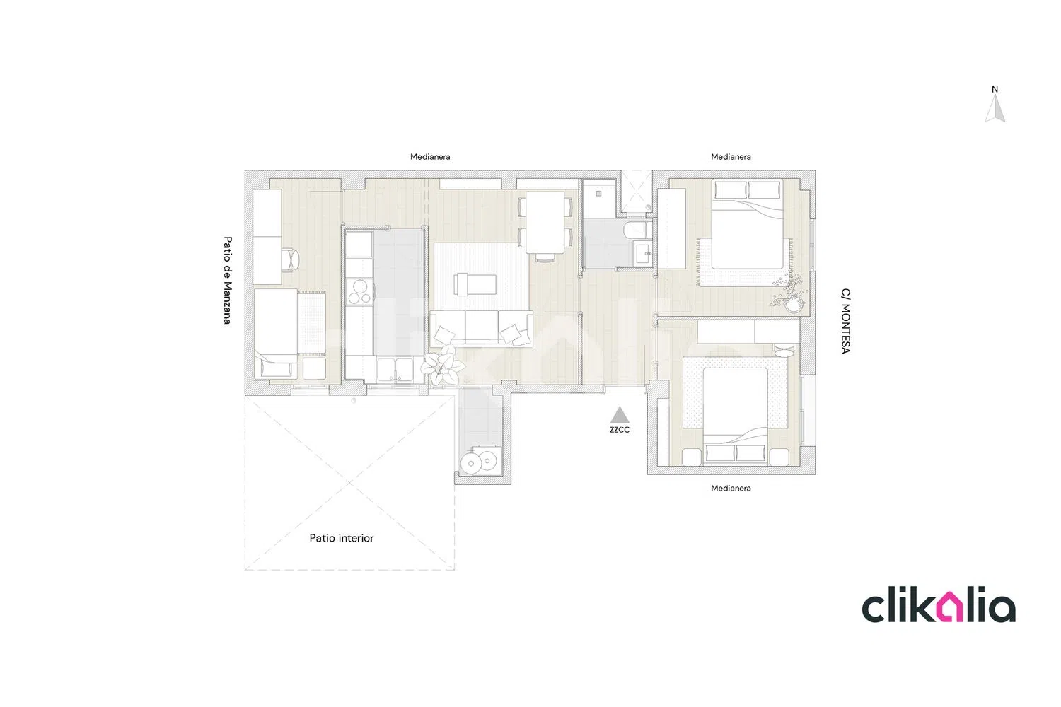 Piso en calle de Montesa - Foto 20