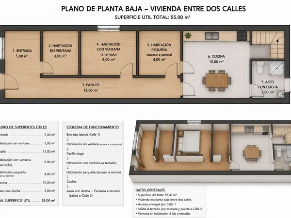 Chalet adosado en Plaza de Toros, Plaza de Toros - Foto 1