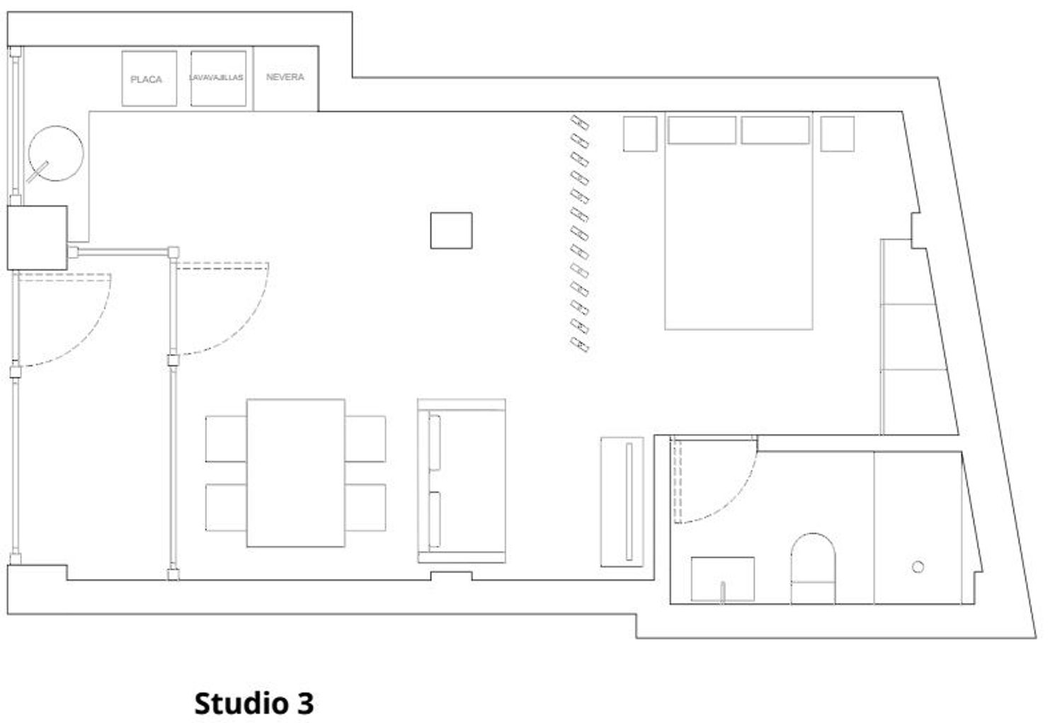 Estudio en Barrio Sant Marcellí - Foto 6