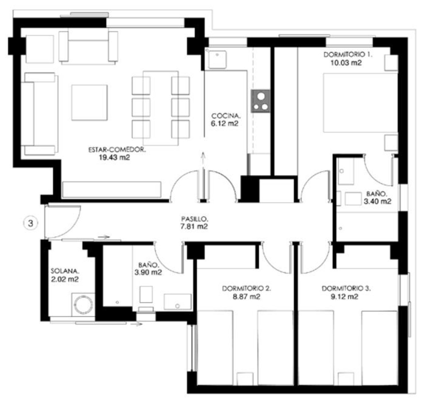 Piso en calle Hermanos Domínguez Santana, 12 - Foto 16