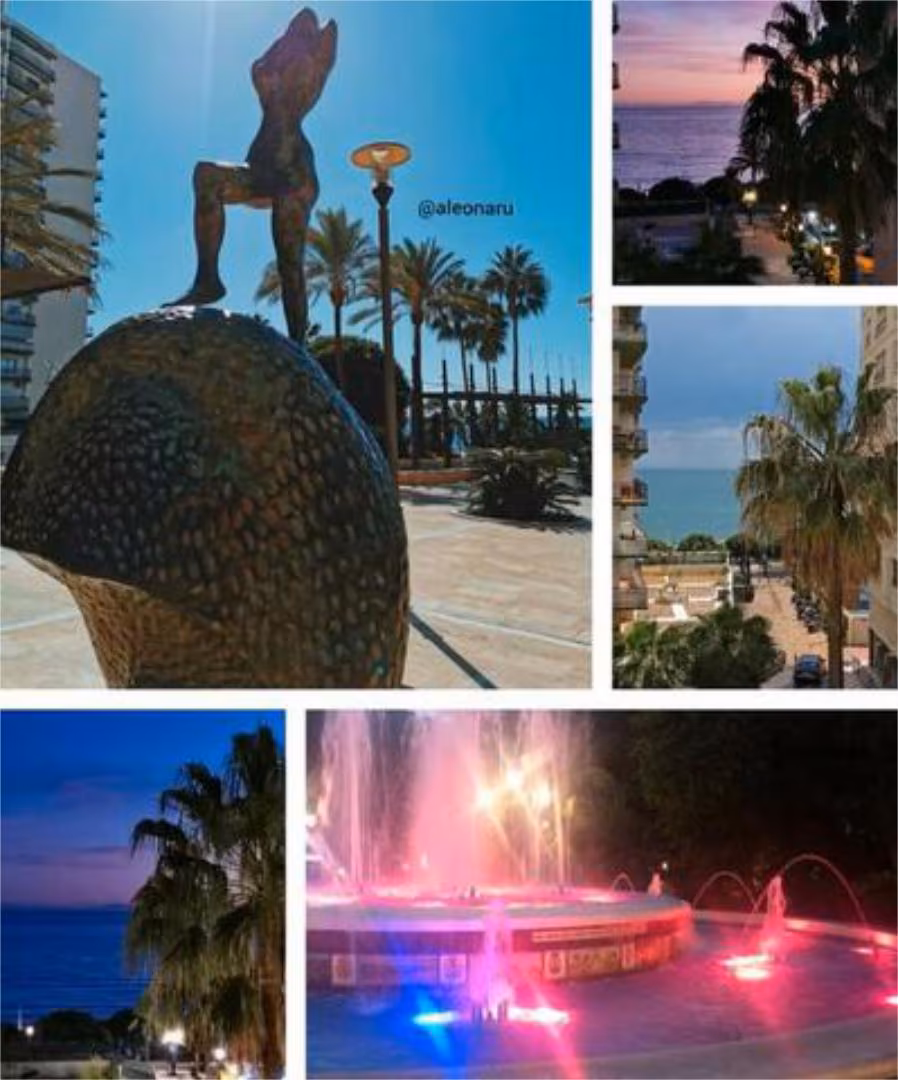 Estudio en Marbella centro con vistas al mar