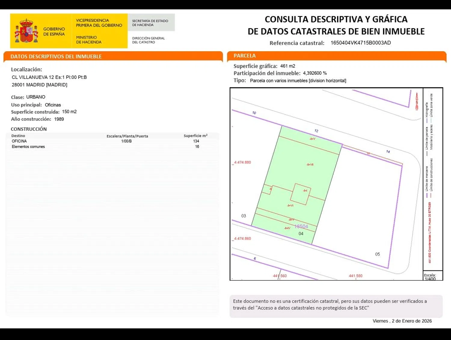 Piso en calle de Villanueva, 12 - Foto 6