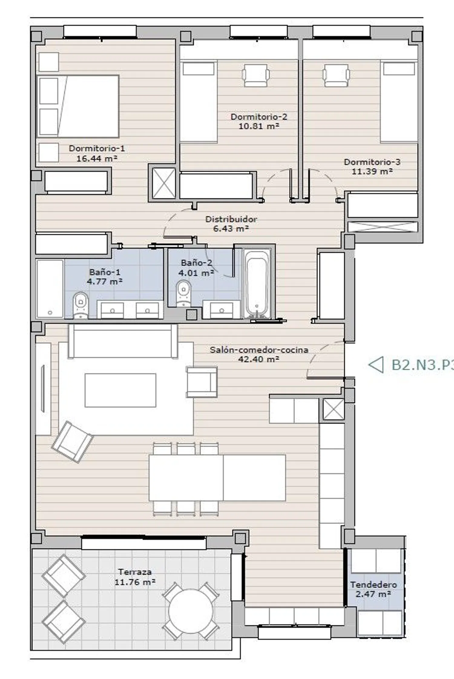 Piso en calle 16, 2 - Foto 9