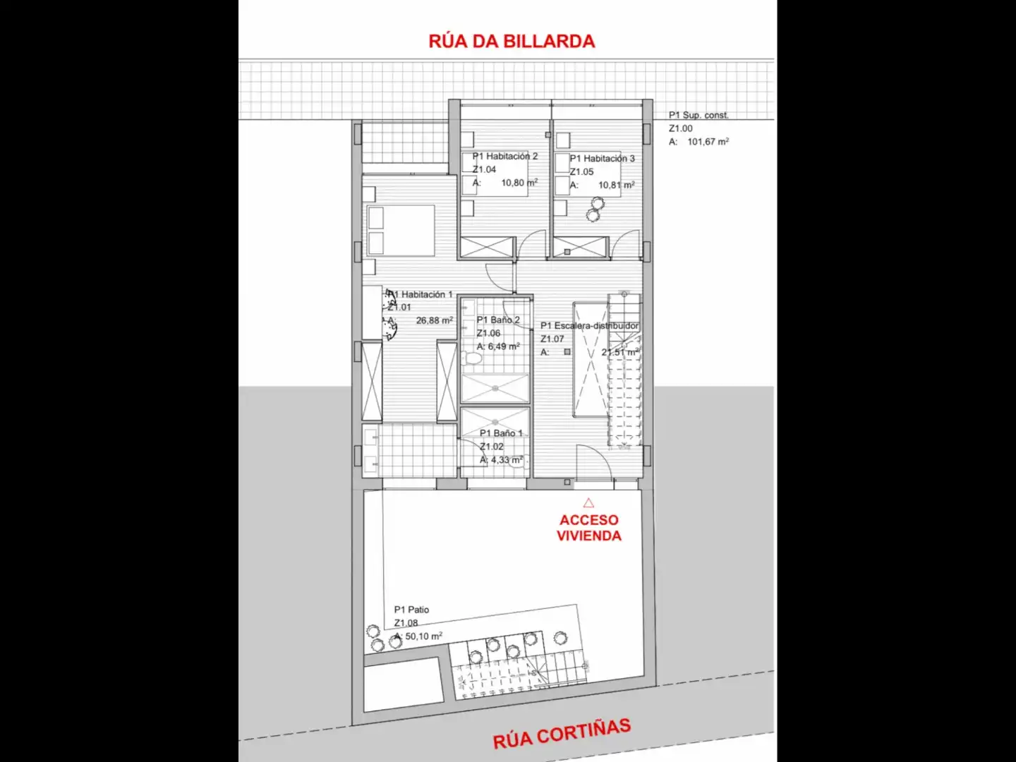 Terreno Residencial en  Rúa Cortiñas 5 - Foto 6