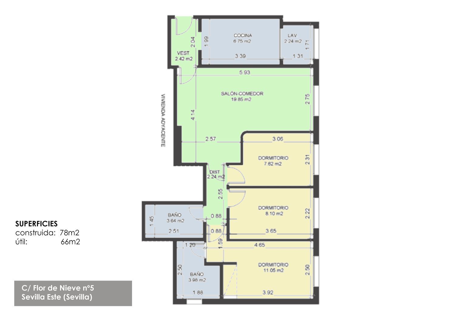 Piso en calle Flor de Nieve, 5 - Foto 29