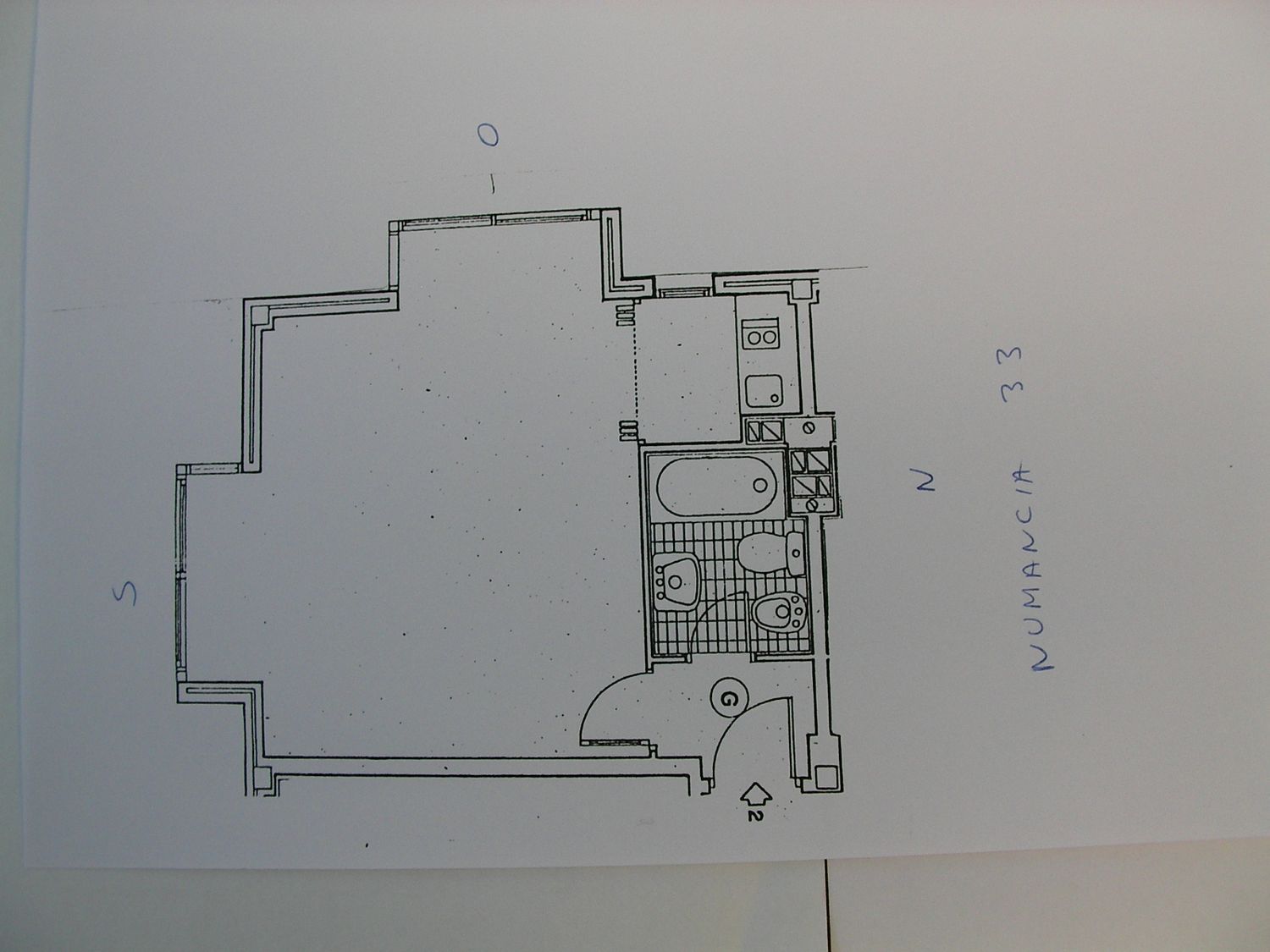 Estudio en calle de Numancia, 33 - Foto 11