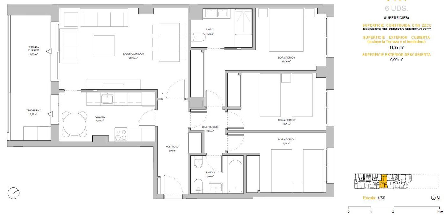 Piso en calle de Juan Esplandiú, 21 - Foto 18