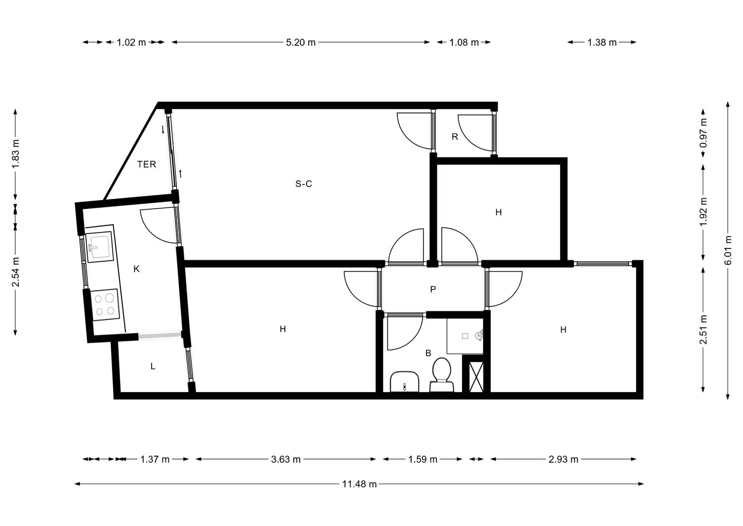 Piso en Barrio La Salut - Foto 30