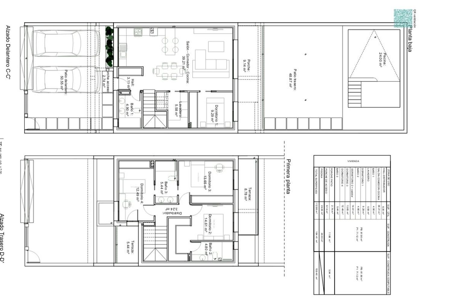 Chalet adosado en Calle Dalí, 32, La Cárcaba - El Encinar - Montemolinos, La Cárcaba - El Encinar - Montemolinos - Foto 11