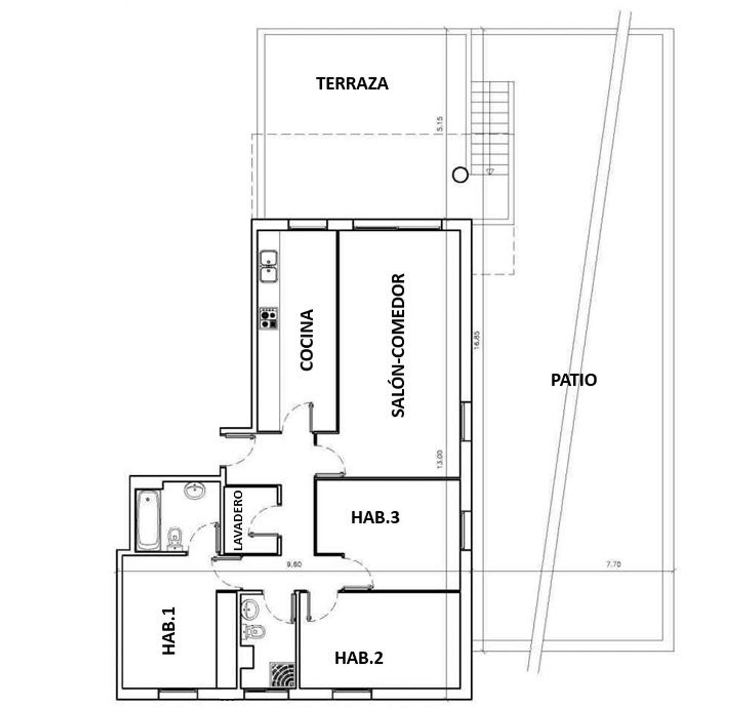 Piso en calle de Vicent Andrés Estellés, 14 - Foto 16