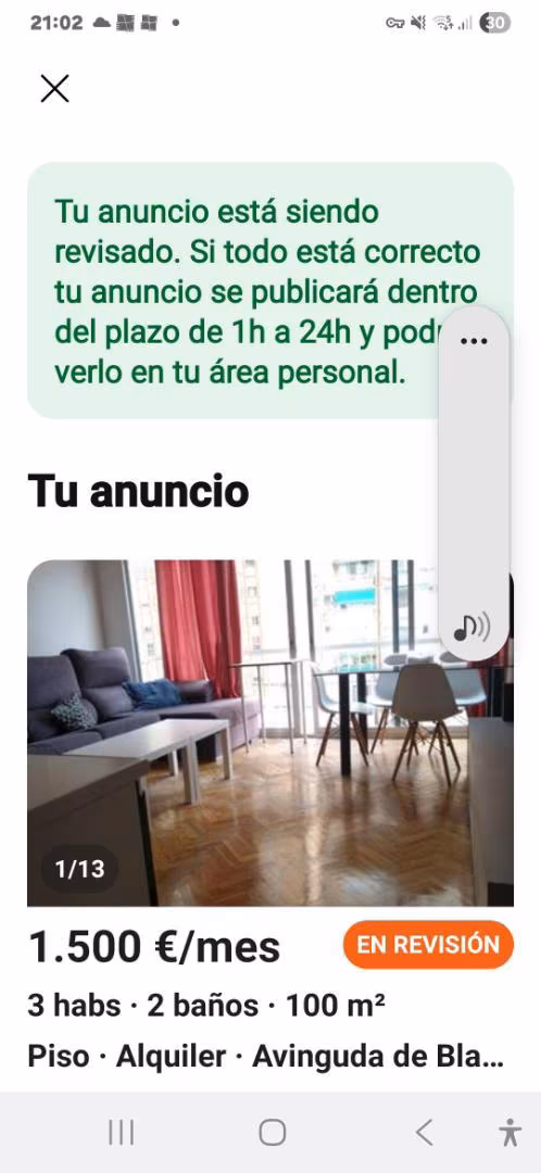 Piso en  Avinguda de Blasco Ibáñez 177