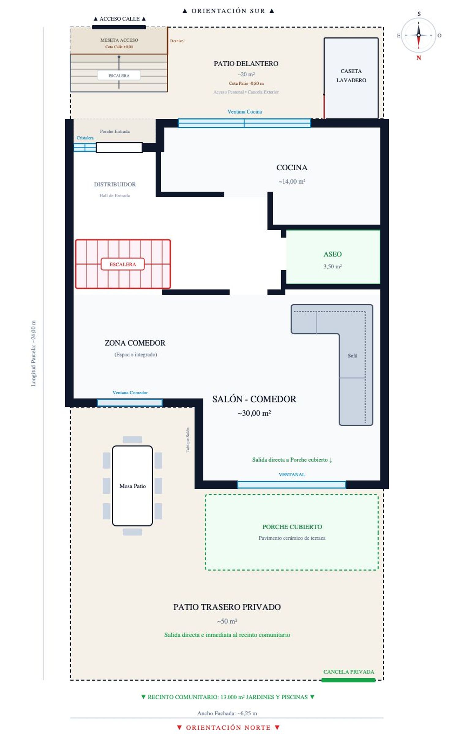 Chalet adosado en Avenida Plutarco, 43, El Consul - El Romeral - Foto 35