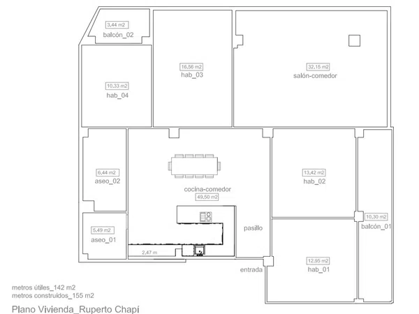 Piso en calle Ruperto Chapí, 43 - Foto 15