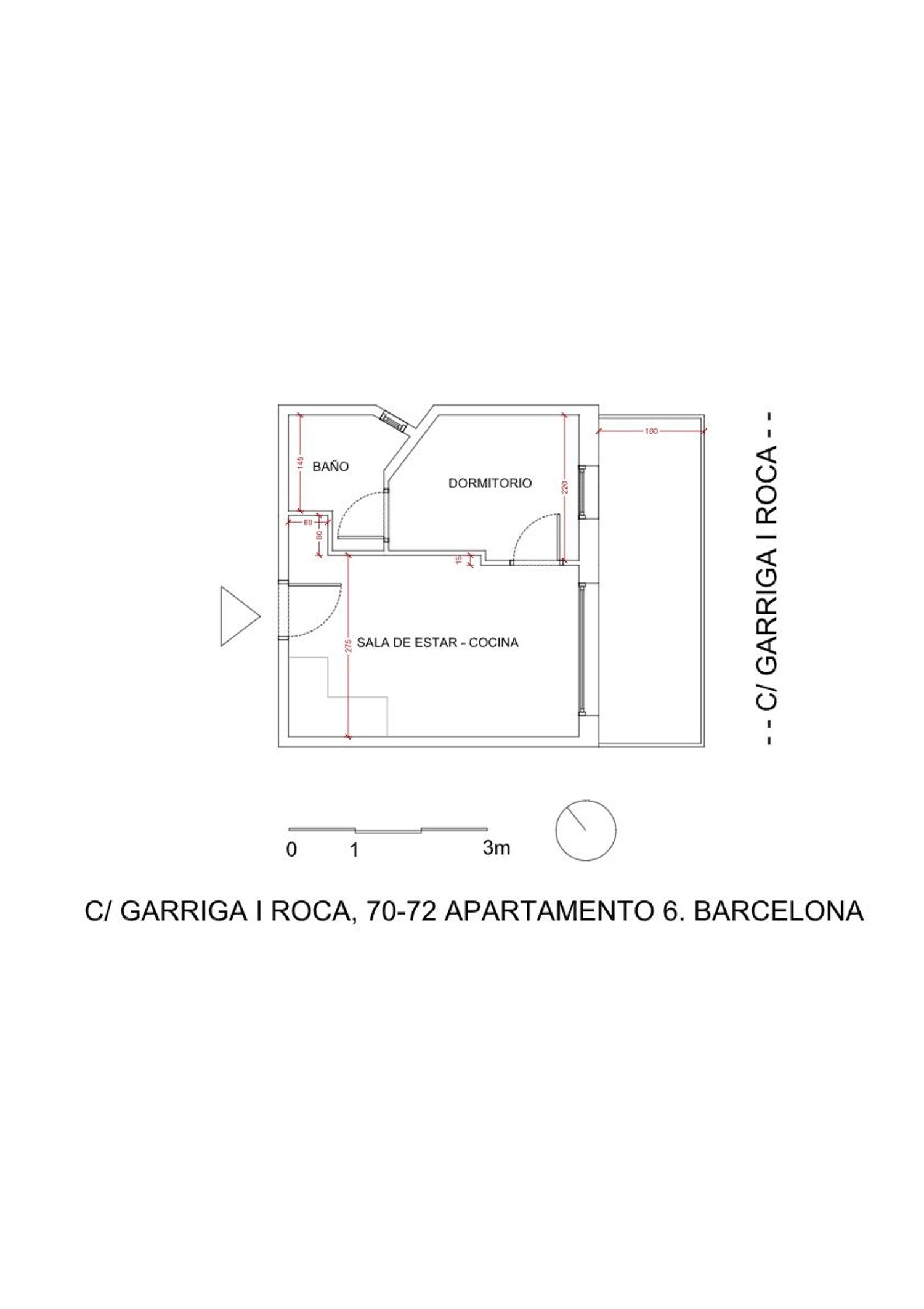 Estudio en Calle de Garriga i Roca, El Guinardó - Foto 6