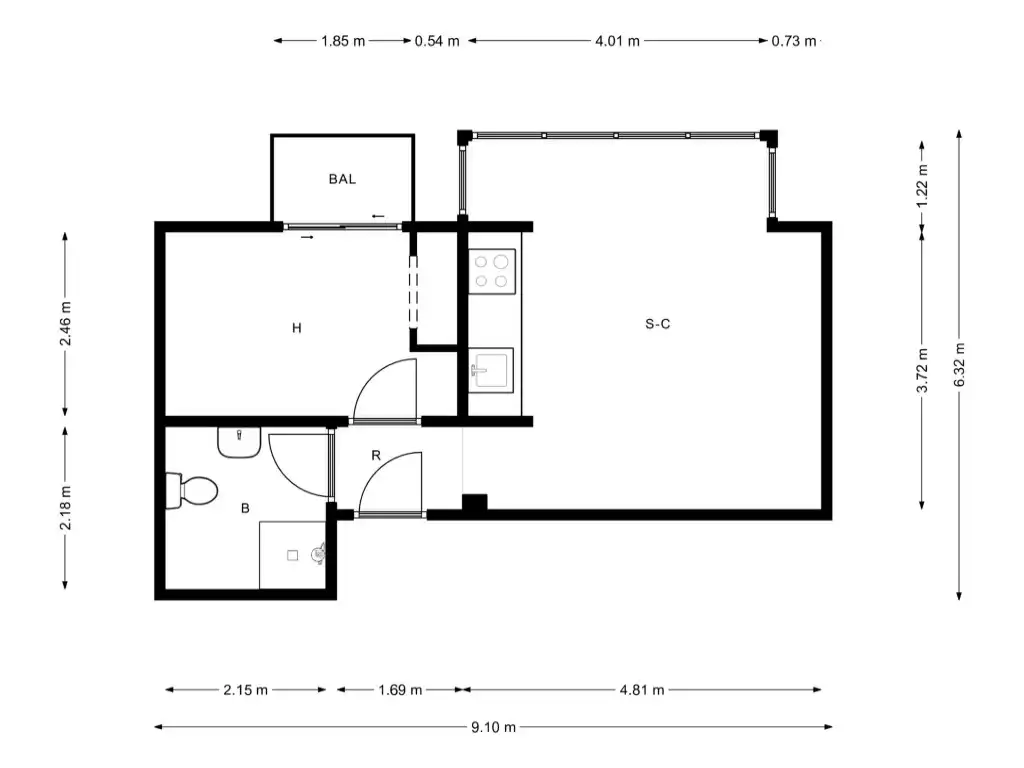 Apartamento en  Calle Moret - Foto 23