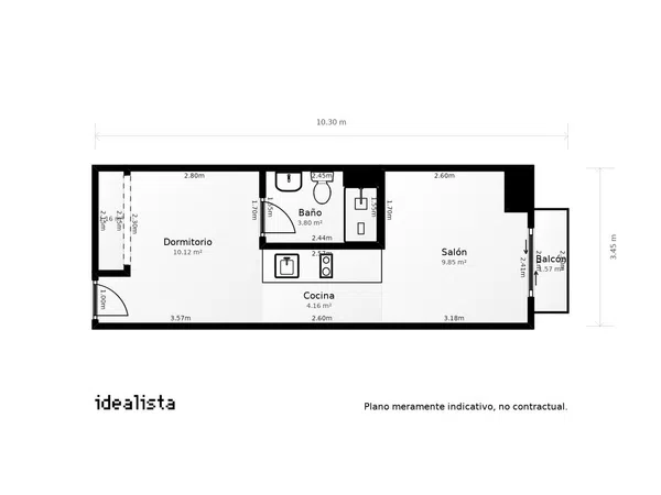 Estudio en Avenida del Cardenal Benlloch, 41, Mestalla - Foto 45