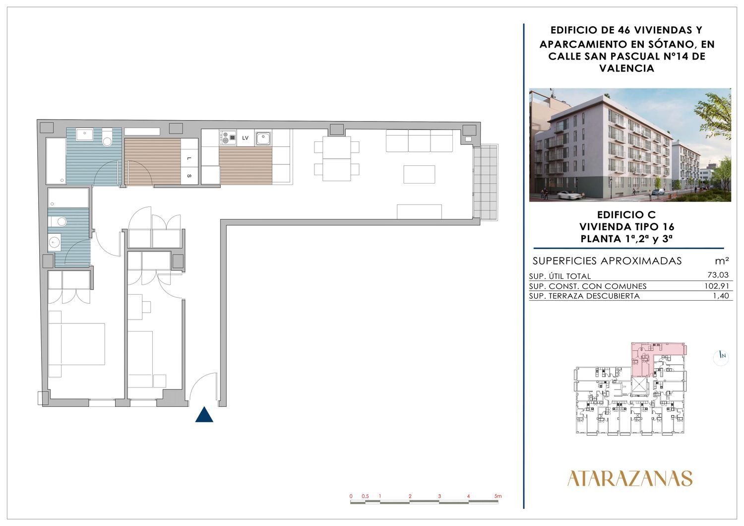 Piso en calle Vicente Brull, 7 - Foto 2